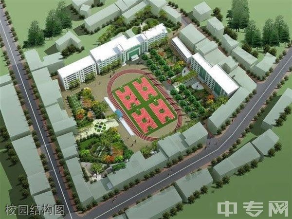 四川省宣汉昆池职业中学跑道